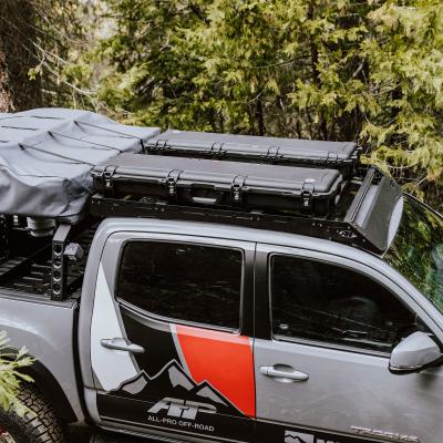 05-23 Toyota Tacoma Overland Roof Rack with 40 Inch Lightbar Cutout All Pro Off Road