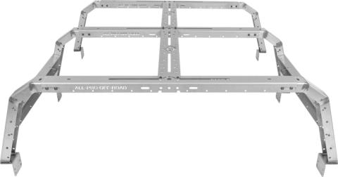 05-23 Toyota Tacoma Bed Rack Long Bed Bare All Pro Off Road