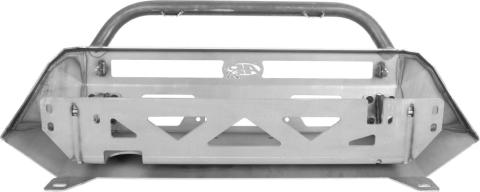 16-23 Toyota Tacoma Low Profile Front Bumper Bare Center Hoop All Pro Off Road