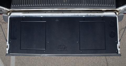 04-08 Ford F-150 Overland Tailgate Table Divided Cutting Board Red All Pro Off Road