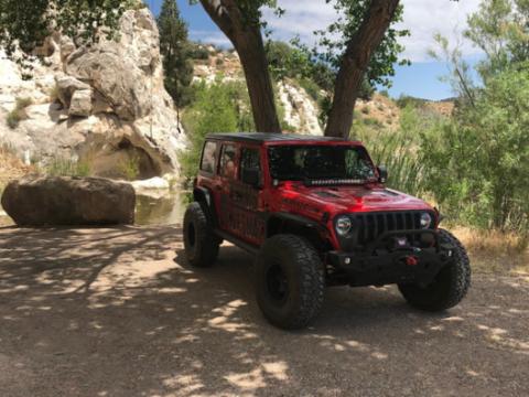 JL Front 1350 Solid CV Driveshaft 2 or 4 Door with Ult 60s Adams Driveshaft