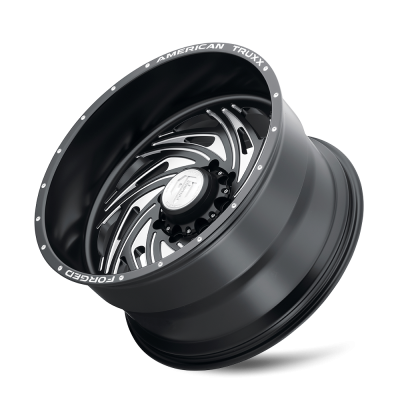 Twisted Forged Twisted ATF1911 Matte Black Milled 22X12 8-165.1 -44MM 125.2MM Off Road Wheels American Truxx Forged