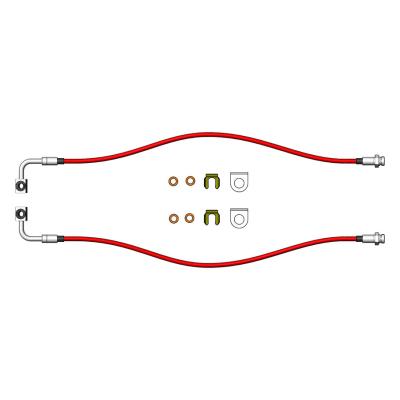 Jeep Wrangler Front or Rear Brake Lines 2007-2018 JK Clayton Off Road