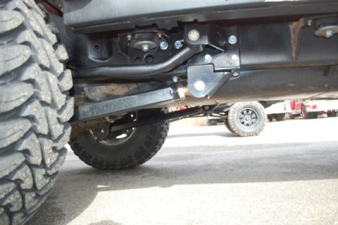 Jeep Wrangler Rear Long Arm Upgrade Kit 2007-2018 JK Clayton Off Road
