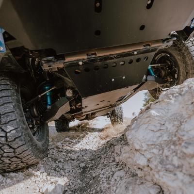 2014-Present 4Runner Complete Skid Plate Collection Steel/Raw Cali Raised LED