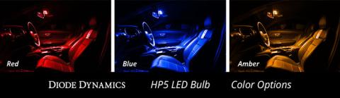194 LED Bulb HP5 LED Blue Single Diode Dynamics