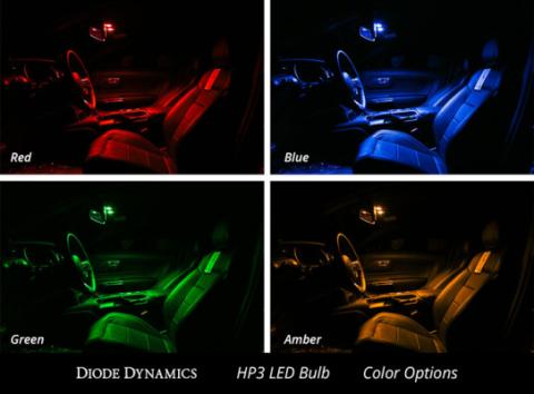 194 HP3 LED Green Short Pair Diode Dynamics