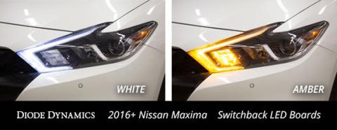 2016 Nissan Maxima SB DRL LED Boards Diode Dynamics