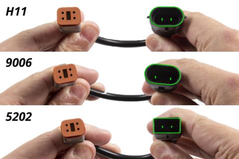 SS3 H11 Backlight Tap Wire Kit (pair) Diode Dynamics
