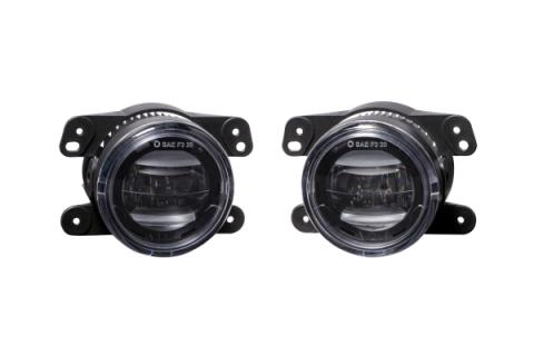Elite Series Fog Lamps for 2005-2007 Dodge Magnum Pair Yellow 3000K Diode Dynamics