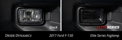 Elite Foglamp Type F2 White Pair Diode Dynamics