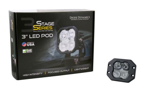 SS3 Sport ABL White Combo Flush Single Diode Dynamics