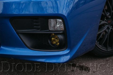 SS3 LED Fog Light Kit for 2015-2021 Subaru WRX White SAE Fog Sport w/ Backlight Diode Dynamics