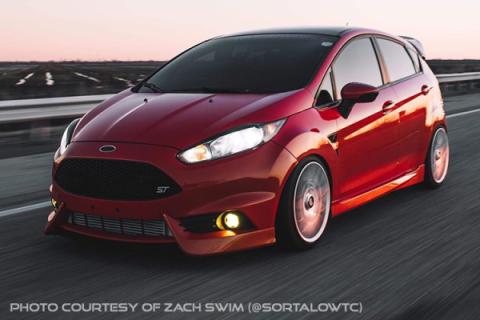 SS3 LED Fog Light Kit for 2014-2019 Ford Fiesta ST White SAE Fog Pro w/ Backlight Diode Dynamics