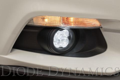 SS3 LED Fog Light Kit for 2015-2017 Ford Mustang Yellow SAE Fog Max w/ Backlight Diode Dynamics