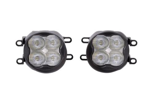 SS3 LED Fog Light Kit for 2007-2014 Toyota Camry White SAE Fog Pro w/ Backlight Diode Dynamics