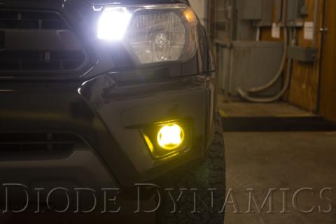 SS3 LED Fog Light Kit for 2012-2015 Toyota Tacoma Yellow SAE Fog Pro w/ Backlight Diode Dynamics