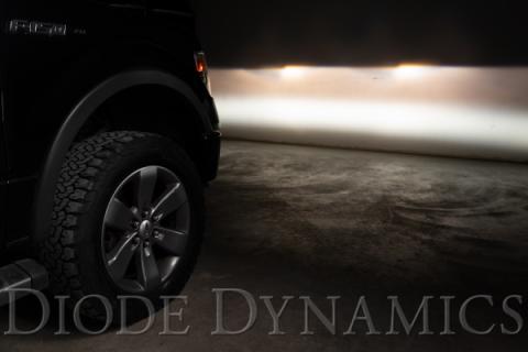 SS3 LED Fog Light Kit for 2011-2014 Ford F-150 White SAE Fog Sport w/ Backlight Diode Dynamics