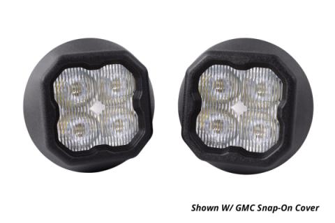 SS3 LED Fog Light Kit for 2007-2014 Chevrolet Suburban White SAE Fog Max w/ Backlight Diode Dynamics