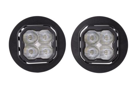 SS3 LED Fog Light Kit for 2013-2019 Subaru Outback White SAE Fog Sport w/ Backlight Diode Dynamics
