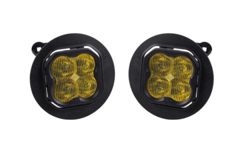 SS3 LED Fog Light Kit for 2013-2019 Subaru Outback Yellow SAE Fog Sport w/ Backlight Diode Dynamics