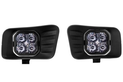 SS3 Pro Type Ram Horiz Kit ABL White SAE Fog Diode Dynamics