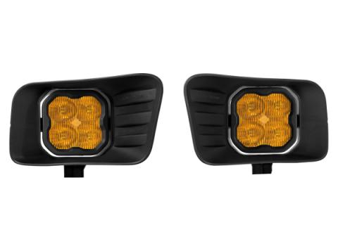SS3 Max Type Ram Horiz Kit ABL Yellow SAE Fog Diode Dynamics