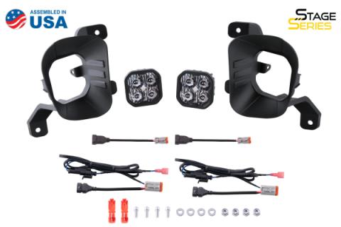 SS3 Sport Type Ram Vert Kit ABL White SAE Fog Diode Dynamics