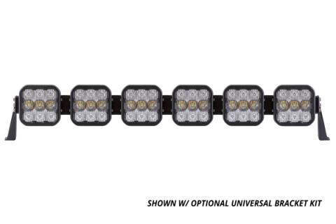 SS5 Pro Universal CrossLink 6-Pod Lightbar White Combo Diode Dynamics