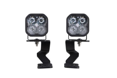 Stage Series Ditch Light Kit for 2022 Toyota Tundra SS3 Sport Diode Dymanics White Combo Diode Dymanics