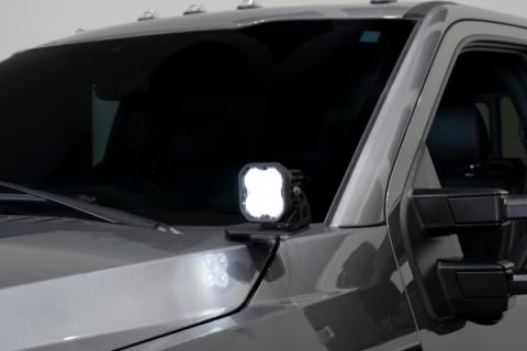 Stage Series Ditch Light Kit for 2017-2022 Ford Super Duty, SS3 Pro White Combo Diode Dynamics