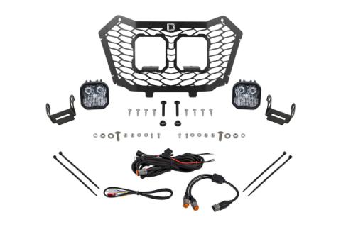 Stage Series LED Grille Kit for 2022-2024 Honda Talon, Sport White Combo