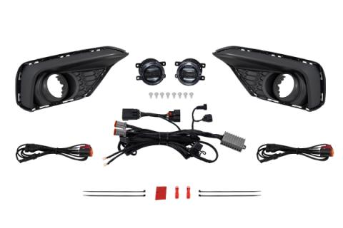 Elite Series Add-On Fog Lamp Kit for 2024 Ford Mustang EcoBoost White Diode Dynamics