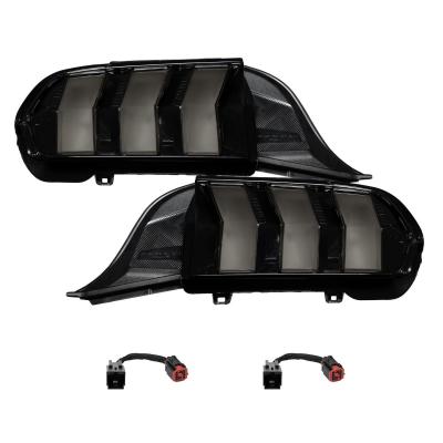 24-25 Ford Mustang Sequential LED Tail Lights, Smoked (Pair) Form Lighting