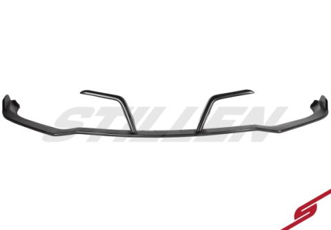 Infiniti Q60 Front Splitter &amp; Winglets Matte Black For 17-21 Infiniti Q60 Stillen