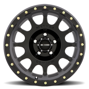Aluminum Wheels 17x8.5 NV MR305 Bolt Pattern 5 On 114.3 Offset 0 Lip Size 1.3 Matte Black MB Method