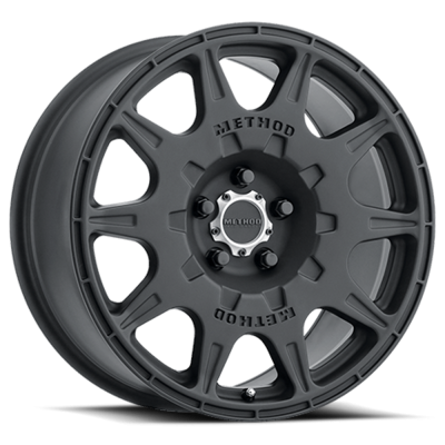 Aluminum Wheels 16x7 Rally MR502 Bolt Pattern 5 On 114.3 Offset 15 Matte Black MB Method