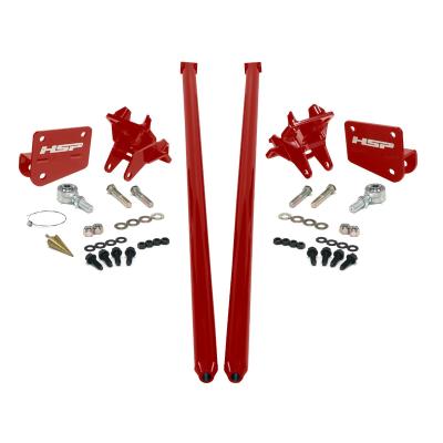 HSP Traction Bars For 2017.5-2022 Ford Powerstroke 6.7 Liter F350 SRW Crew Cab Long Bed-Polar White