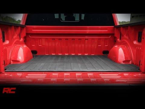 Ram Bed Mat w/RC Logos 03-Up RAM 2500/3500 6ft 4 Inch Bed Rough Country