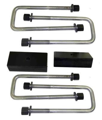 Rear Lift Block and U-Bolt Kit Heavy Duty 1.5 Inch For 95-04 Tacoma SuspensionMaxx
