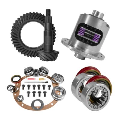 8.5 inch GM 3.73 Rear Ring and Pinion Install Kit 30 Spline Positraction Axle Bearings and Seals Yukon Gear &amp; Axle