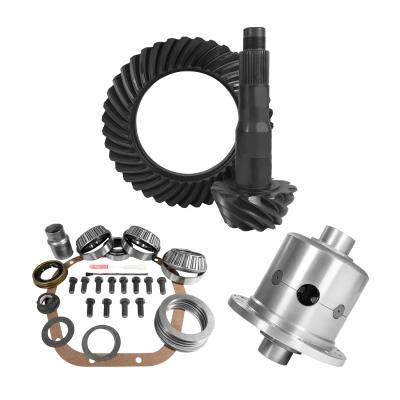 10.5 inch Ford 4.56 Rear Ring and Pinion Install Kit 35 Spline Positraction Yukon Gear &amp; Axle