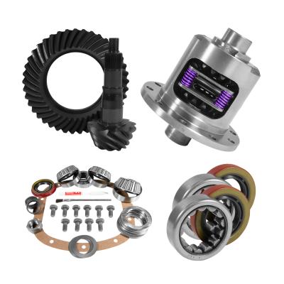 7.5 inch GM 3.73 Rear Ring and Pinion Install Kit 26 Spline Positraction 2.25 inch Axle Bearings Yukon Gear &amp; Axle