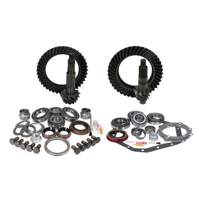 Yukon Gear And Install Kit Package For Reverse Rotation Dana 60 And 89-98 GM 14T 4.56 Thick Yukon Gear &amp; Axle