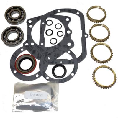 Saginaw-4 Transmission Bearing/Seal Kit w/Synchro Rings Buick/Chevy/GMC/Oldsmobile/Pontiac Cars/Trucks/SUVs 4-Speed Manual Trans USA Standard Gear