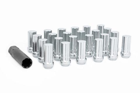 M14x1.5 Lug Nut Set Set of 32 Chrome Rough Country