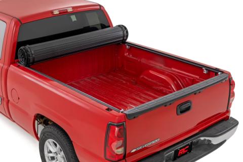Hard Roll Up Bed Cover 6 Foot 7 Inch Bed Silverado/Sierra 1500 (00-06 &amp; Classic) Rough Country