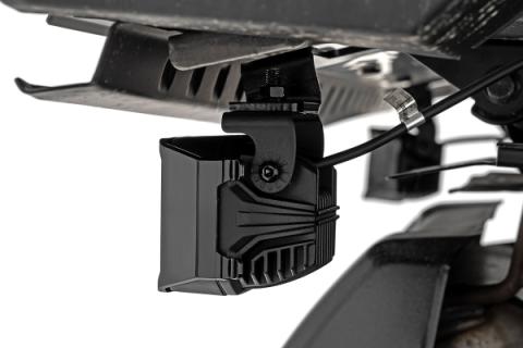 LED Light Under Bed Mount 3 Inch Chrome Pair Wide Angle Polaris XPEDITION ADV 5 Rough Country