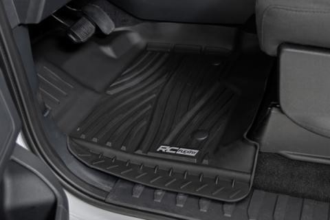 Flex-Fit Floor Mats Front Ford F-150 (15-26)/F-150 Lightning (22-26)/Raptor (17-25) Rough Country