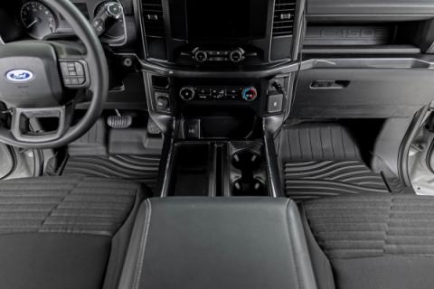 Flex-Fit Floor Mats Front Ford F-150 (15-26)/F-150 Lightning (22-26)/Raptor (17-25) Rough Country